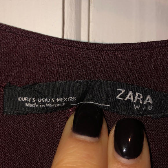 Burgundy A line dress 🍷 - Picture 5 of 8